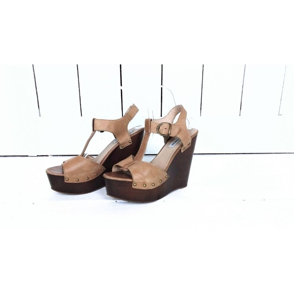 Steve Madden Open Toe Platform Wedge Sandal - image 3